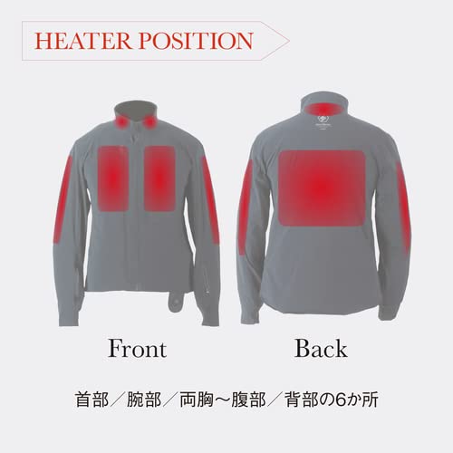 ヒートマスター　3.5Aヒートインナージャケット M ブラック 10秒発熱 a15182c9c2816c9ca984504109734d